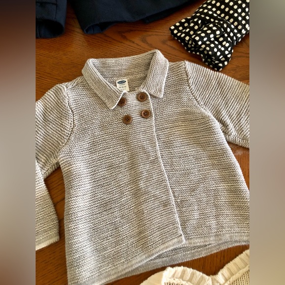 Girls 2T winter bundle sweater cardigan coat - Picture 5 of 6